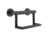 Delta 41550-RB Venetian Bronze Contemporary Tissue Holder/Assist Bar