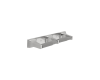 Delta 45270 Chrome Twin Paper Holder With 2 Plastic Rollers