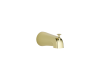 Delta U1075-PB-PK Brilliance Polished Brass Diverter Tub Spout