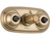 Delta T18037-CZ Leland Champagne Bronze Jetted Module Diverter Trim