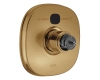 Delta T14003-CZT2O-LHP Champagne Bronze Transitional 14 Series Temp2O Valve Only Trim - Less Handles