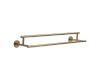 Delta 75925-CZ Trinsic Champagne Bronze  24'' Double Towel Bar