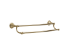 Delta 79725-CZ Cassidy Champagne Bronze  24'' Double Towel Bar