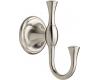 Delta 136671 Meridian Satin Nickel Double Robe Hook