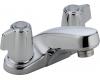 Delta 2500 Classic Chrome Two Handle Centerset Lavatory Faucet