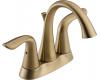 Delta 2538LF-CZMPU Lahara Champagne Bronze Two Handle Centerset Lavatory Faucet