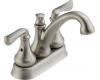 Delta 25704LF-SS Aubrey Stainless Two Handle Centerset Lavatory Faucet