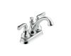 Delta 25704LF Aubrey Chrome Two Handle Centerset Lavatory Faucet
