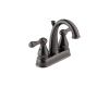 Delta 2575LF-RBMPU Leland Venetian Bronze Two Handle Centerset Lavatory Faucet