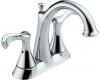 Delta 25939LF Carlisle Chrome Two Handle Centerset Lavatory Faucet