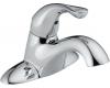 Delta 501M-DST Classic Chrome Single Handle Centerset Lavatory Faucet - Less Pop-Up