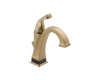 Delta 551T-CZ-DST Dryden Champagne Bronze Single Handle Centerset Lavatory Faucet with Touch20.Xt Technology