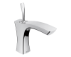 Delta 552LF-LPU Tesla Chrome Single Handle Lavatory Faucet - Less Pop Up
