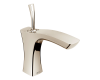 Delta 552LF-PNLPU Tesla Polished Nickel Single Handle Lavatory Faucet - Less Pop Up