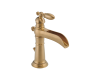 Delta 554LF-CZ Victorian Champagne Bronze Single Handle Centerset Lavatory Faucet