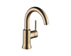 Delta 559HA-CZ-DST Trinsic Champagne Bronze Single Handle High-Arc Lavatory Faucet