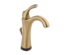 Delta 592T-CZ-DST Addison Champagne Bronze Single Handle Lavatory Faucet with Touch2O.Xt Technology