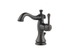 Delta 597LF-RBMPU Cassidy Venetian Bronze Single Handle Lavatory Faucet with 4" Plate/Metal Pop-Up