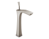 Delta 752TLF-SS Tesla Stainless Single Handle Vessel Lavatory Faucet with Touch2O.Xt Technology