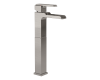 Delta 768LF-SS Ara Stainless Single Handle Vessel Lavatory Faucet with Channel Spout