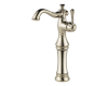 Delta 797LF-PN Cassidy Brilliance Polished Nickel Single Handle Lavatory Faucet with Riser