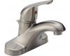 Delta B510LF-SSPPU Foundations Core-B Stainless Single Handle Centerset Lavatory Faucet