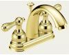 Delta CSpout 2583-PBLHP Brilliance Polished Brass Centerset Bath Faucet