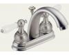 Delta CSpout 2583-SSLHP Brilliance Stainless Centerset Bath Faucet