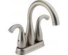 Delta Camille 25991LF-BN Brushed Nickel Two Handle Centerset Lavatory Faucet