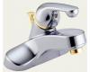 Delta Classic 520-CBWF Chrome & Brilliance Polished Brass Single Handle Centerset Bath Faucet