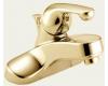 Delta Classic 520-PB Brilliance Polished Brass Single Handle Centerset Bath Faucet