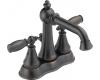Delta 25923-RB District Venetian Bronze Two Handle Centerset Lavatory Faucet