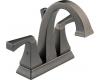 Delta Dryden 2551LF-PT Aged Pewter Two Handle Centerset Lavatory Faucet