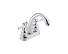 Delta B2596LF Foundations Windemere Chrome Two Handle Centerset Lavatory Faucet