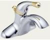 Delta Innovations 544-CB-DST Chrome & Polished Brass Diamond Seal Technology Centerset Bath Faucet