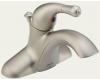 Delta Innovations 544-NN-DST Brilliance Pearl Nickel Diamond Seal Technology Centerset Bath Faucet