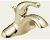 Delta Innovations 544-PB-DST Brilliance Polished Brass Diamond Seal Technology Centerset Bath Faucet