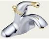 Delta Innovations 544-CBWF Chrome & Brilliance Polished Brass Centerset Bath Faucet