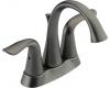 Delta 2538LF-PT Lahara Aged Pewter Two Handle Centerset Lavatory Faucet