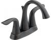 Delta 2538LF-RB Lahara Venetian Bronze Two Handle Centerset Lavatory Faucet