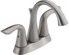 Delta 2538LF-SS Lahara Brilliance Stainless Two Handle Centerset Lavatory Faucet