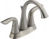 Delta 25938-SS Lahara Brilliance Stainless Two Handle Centerset Lavatory Faucet