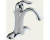 Delta 538 Lahara Chrome Single Handle Centerset Bath Faucet
