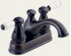 Delta 2578-RBLHP Leland Venetian Bronze Centerset Bath Faucet