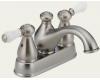 Delta 2578-SSLHP Leland Brilliance Stainless Centerset Bath Faucet