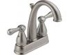 Delta 25975-SS Leland Brilliance Stainless Two Handle Centerset Lavatory Faucet