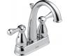 Delta 25975 Leland Chrome Two Handle Centerset Lavatory Faucet