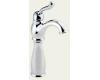 Delta 579-WF Leland Chrome Single Hole Mount Bath Faucet with Riser