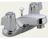 Delta 2520-TP Tract Pack Chrome Two Handle Centerset Bath Faucet