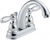 Delta Traditional 25995LF-D Chrome Two Handle Centerset Lavatory Faucet